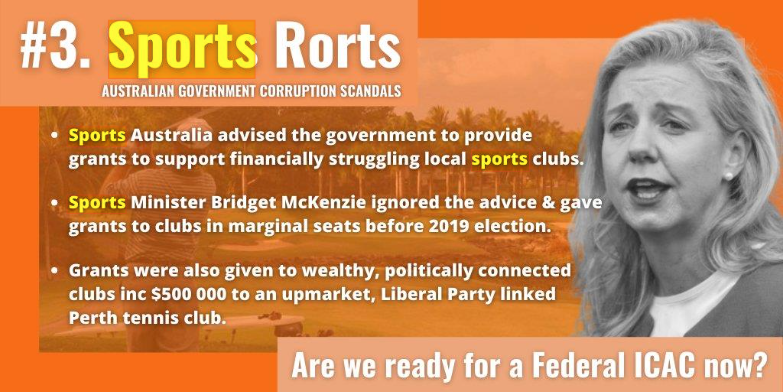 Sports Rorts - Bridget McKenzie