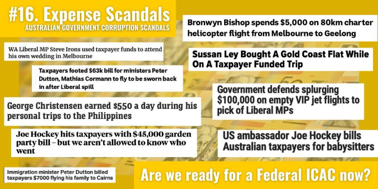 More Expenses Scandals - Multiple Ministers