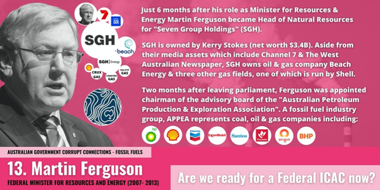 Martin Ferguson - Oil & Gas / Kerry Stokes